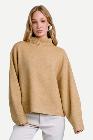 Kerisma Echo Turtleneck, Yellow Ginseng