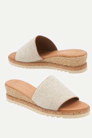 Andre Assous Nessie, Natural Beige Linen