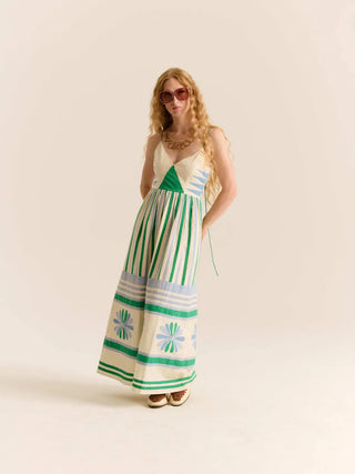 Carolina K, Amelia Dress, Gardenia Carolina K