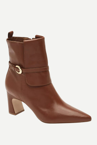 Koko + Palenki Viggo Heel Boots - Whiskey Leather
