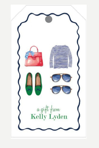 WH Hostess Gift Tags, Preppy Style WH Hostess