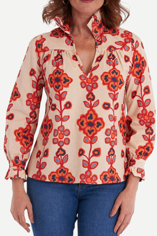 CK Bradley Aspen Blouse, Serendipity Praline