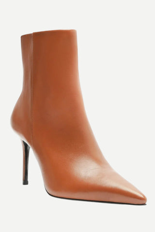 Schutz Mikki Mid Heel Boots - Miele