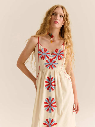 Carolina K, Carmen Dress, Gardenia Carolina K