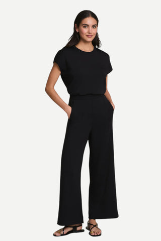 Spanx Air Essentials Cinched Jumpsuit, Very Black