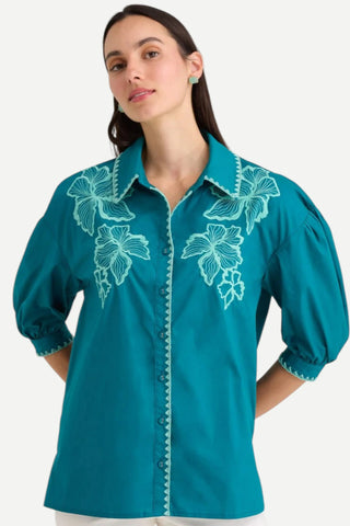 Alivia The Mollie Shirt, Hello/Goodbye Stripe Alivia