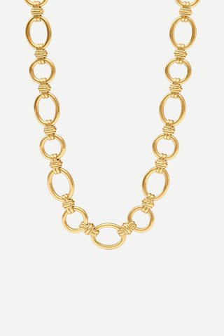 Julie Vos Portofino Link Necklace, Gold JULIE VOS