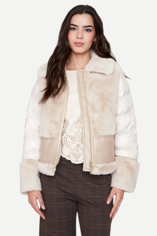 Renuar Knit Jacket, Oyster