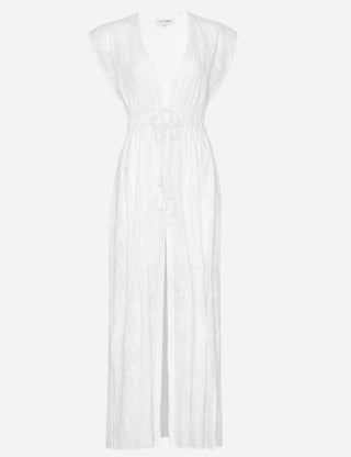 Sitano Fontelina Dress, White