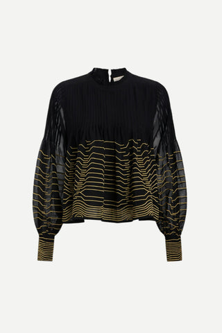 Marie Oliver Melrose Blouse, Abyss