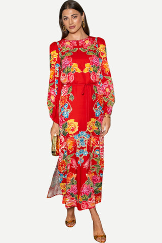 Elizabeth James Dawn Maxi Dress, Fall Blooms
