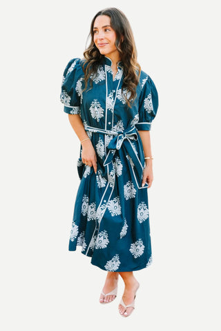 Victoria Dunn Kiawah Dress, Frosted Crest