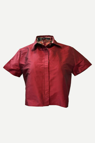 Balkanica Cool Night Shirt, Burgundy