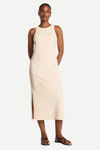 Spanx French Rib Maxi Tank Dress, Toasted Coconut SPANX