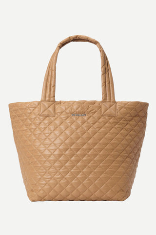 MZ Wallace Medium Metro Tote Deluxe, Caramel