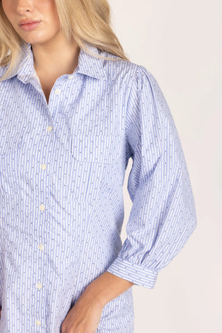 Thomas & Lourdes Milan Dress, Diamond Stripe Thomas & Lourdes