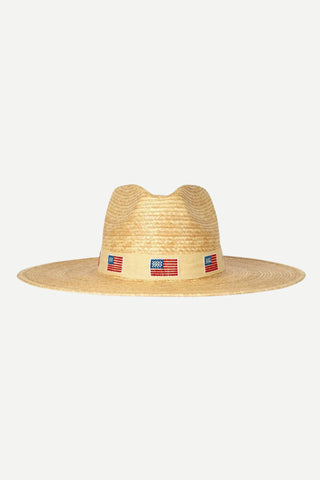 Sunshine Tienda Ivory America Palm Hat Sunshine Tienda