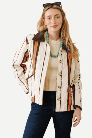 Sunshine Tienda Vintage Stripe Barn Jacket