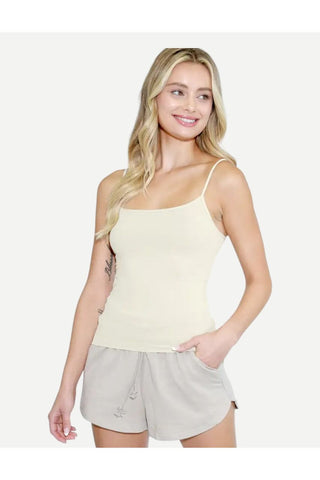 NIKIBIKI Short Length Cami, Ivory