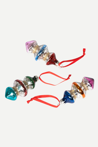 Park Hill Collection Vintage Top Glass Ornament