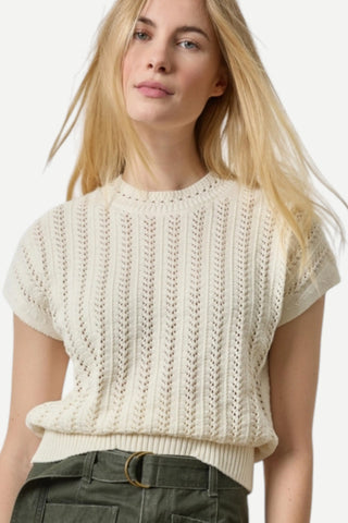 Lilla P Novelty Stitch Wedge Sweater, Rope