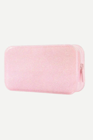 Case Mate Jelly Makeup Bag, Ballet Pink Twinkle Case Mate