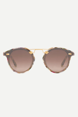 Krewe STL Nylon Sunglasses, Gelato 24K Mirrored Krewe