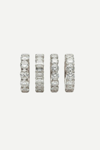 Allison Avery Eternity Band, Round Cut,  Size 6 Allison Avery