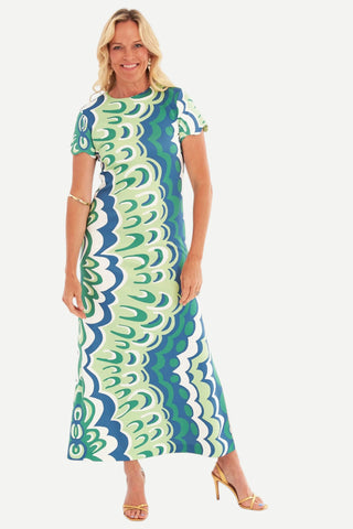 CK Bradley Malabar Dress, Marble Limeade CK Bradley