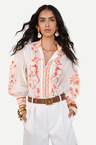 Banjanan Tilly Top, Tidepool Blush Banjanan