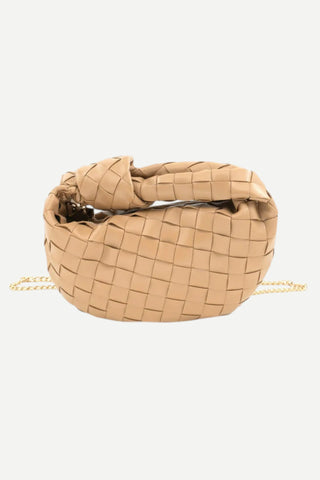 BC Bags Petite Knot Handle Bag, Taupe