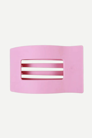 Teleties, Flat Rectangle Medium Clip, Pinkmas