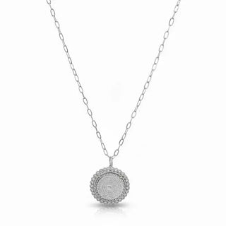 Allison Avery Lord's Prayer Halo Chain, Silver