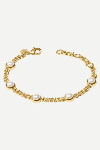 Julie Vos Dolce Delicate Bracelet, Pearl