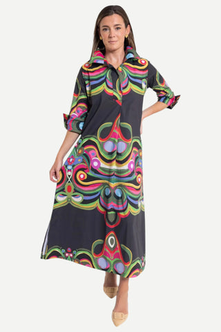 House of MBR Merriweather© Ruthie Shirt Dress Long