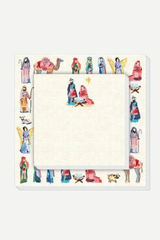 Rosanne Beck Collections, Notepad, Duo-Nativity Scene