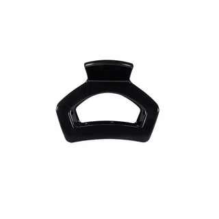 Teleties Open Jet Black Petite Hair Clip