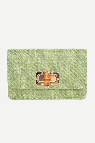 Lisi Lerch Green Lilly Clutch LISI LERCH