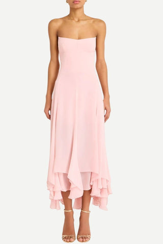 Amanda Uprichard Monterey Dress, Mochi Pink