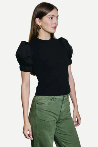 Love The Label Dawson Top, Black