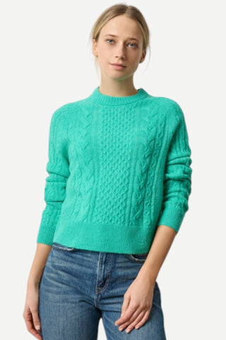 Lilla P Mixed Stitch Pullover, Cascade