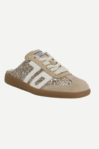 Back 70 Easter Sneaker, Glitter Gold