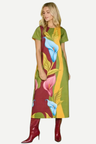 Alden Adair Elliot Dress, Calla Lily
