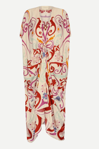 Carolina K, Knot Kaftan Dress, Fileteado Carolina K