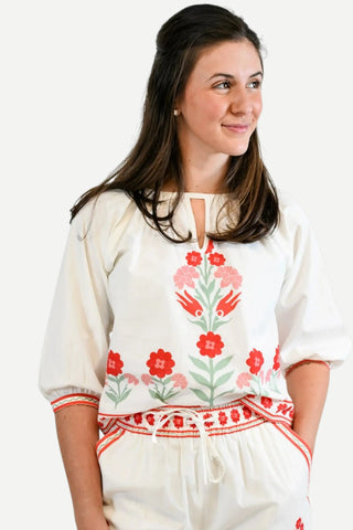 Victoria Dunn Ana Blouse, Sprucestone Victoria Dunn