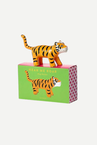 Two's Company Wild Cat Jewelry / Ring Holder, Green TWO'S COMPANY