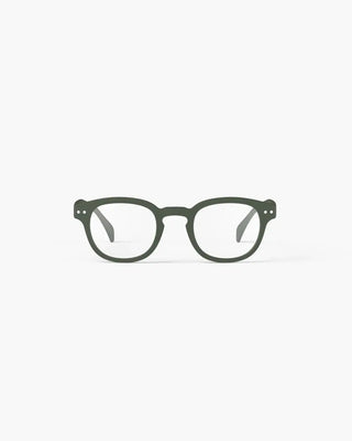 IZIPIZI® #C Reading Glasses, Kaki Green, +2.5