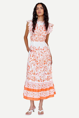 Banjanan Hannah Dress, Tidepool Blush Banjanan