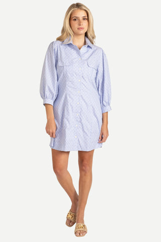 Thomas & Lourdes Milan Dress, Diamond Stripe Thomas & Lourdes