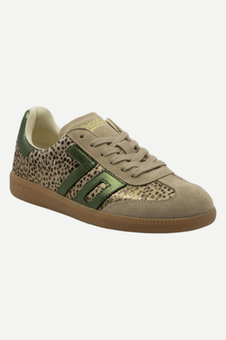 Back 70 Cloud Sneaker, Pois Gold Forest